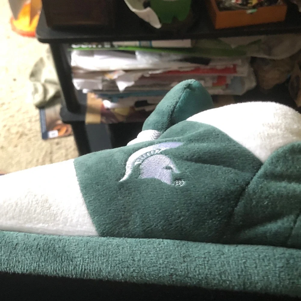 STATE Kids Dark Green and White High-Top Sneakers